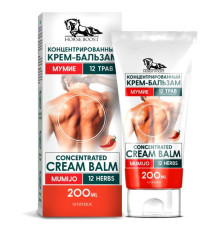 Krém-balzam s mumiom a 12 liečivých bylín 200 ml